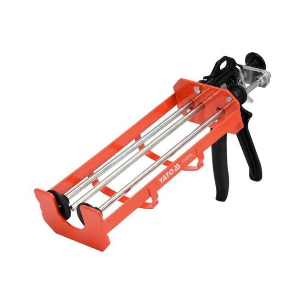 Пистолет для герметиков с двойным картриджем YATO (YT-67574), фото , изображение 3 | SNABZHENIE.com.ua