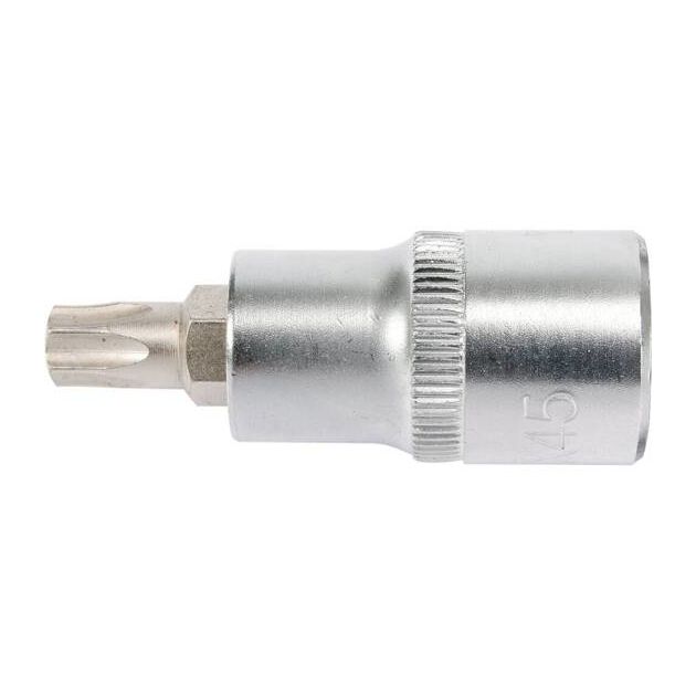 Головка торцевая TORX Т45 1/2" 55 мм YATO (YT-04315), фото , изображение 3 | SNABZHENIE.com.ua Головка торцевая TORX Т45 1/2" 55 мм YATO (YT-04315), фото , изображение 3 | SNABZHENIE.com.ua