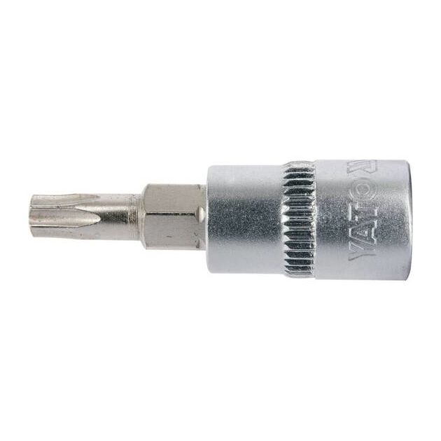 Головка торцевая TORX Т25, 1/4", 37 мм YATO (YT-04305), фото , изображение 3 | SNABZHENIE.com.ua Головка торцевая TORX Т25, 1/4", 37 мм YATO (YT-04305), фото , изображение 3 | SNABZHENIE.com.ua