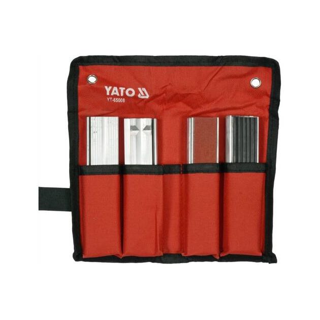 Губки YATO для лещат, 150 мм, алюминиевая основа, 4 пары, фото , изображение 3 | SNABZHENIE.com.ua