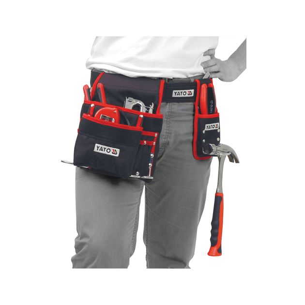 Карман поясний для гвіздків і інструментів YATO (YT-7416), фото , зображення 3 | SNABZHENIE.com.ua