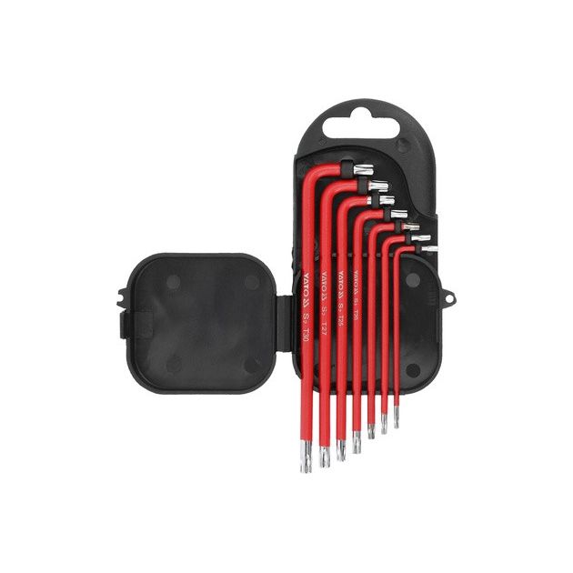 Шестигранники YATO TORX Т9-Т30, S2, набор 7 шт, фото , изображение 2 | SNABZHENIE.com.ua Шестигранники YATO TORX Т9-Т30, S2, набор 7 шт, фото , изображение 2 | SNABZHENIE.com.ua