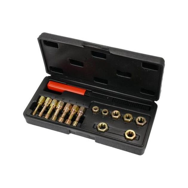 Средства для ремонта метрической резьбы YATO в винтах и гайках, 15 шт., фото , изображение 2 | SNABZHENIE.com.ua