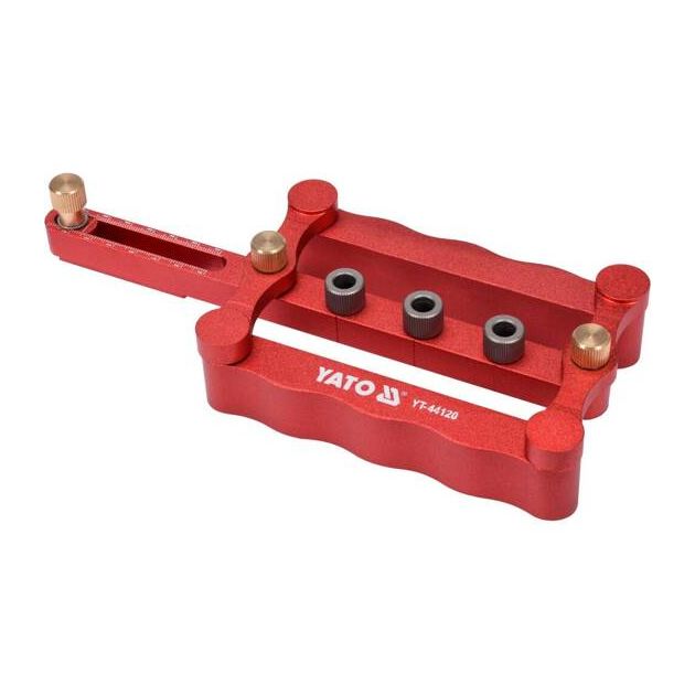 Соединитель на шкантах 6, 8, 10 мм, ширина 17-50 мм YATO (YT-44120), фото , изображение 2 | SNABZHENIE.com.ua