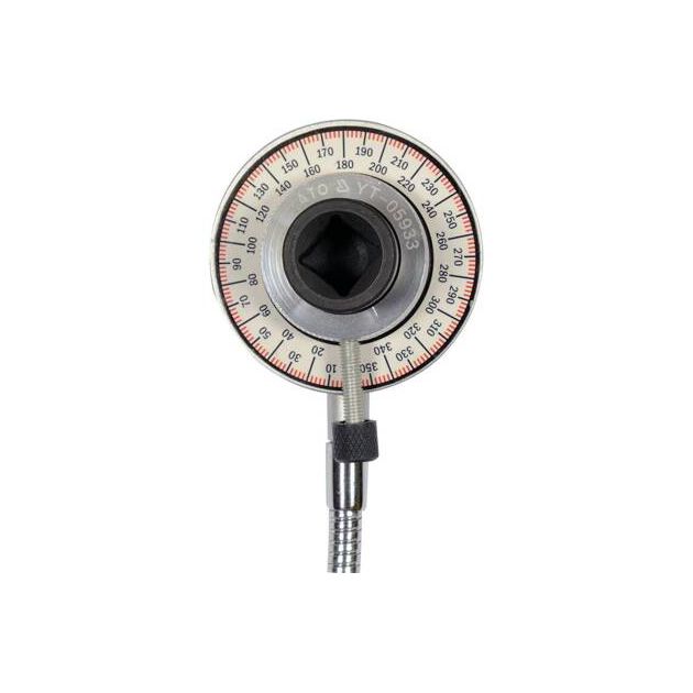 Кутомір YATO для динамометричного ключа 1/2", 0-360°, 50 см, фото , изображение 2 | SNABZHENIE.com.ua Кутомір YATO для динамометричного ключа 1/2", 0-360°, 50 см, фото , изображение 2 | SNABZHENIE.com.ua