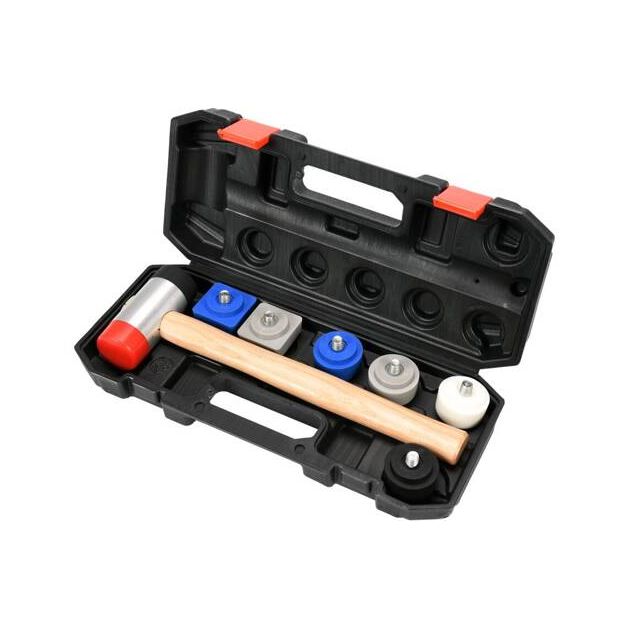 Рихтовочный молоток YATO 320 мм с насадками 42.5 мм и 43х43 мм, 8 шт, фото , изображение 2 | SNABZHENIE.com.ua Рихтовочный молоток YATO 320 мм с насадками 42.5 мм и 43х43 мм, 8 шт, фото , изображение 2 | SNABZHENIE.com.ua