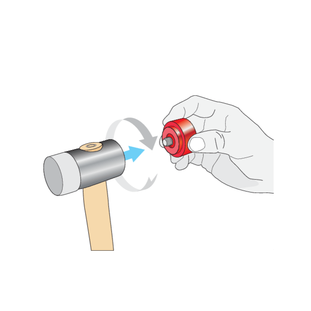 Рихтовочный молоток YATO 320 мм с насадками 42.5 мм и 43х43 мм, 8 шт, фото , изображение 4 | SNABZHENIE.com.ua Рихтовочный молоток YATO 320 мм с насадками 42.5 мм и 43х43 мм, 8 шт, фото , изображение 4 | SNABZHENIE.com.ua