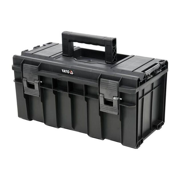Ящик для инструментов YATO, 2 секции, 2 колеса, пластик, 855x425x645 мм, фото , изображение 7 | SNABZHENIE.com.ua Ящик для инструментов YATO, 2 секции, 2 колеса, пластик, 855x425x645 мм, фото , изображение 7 | SNABZHENIE.com.ua