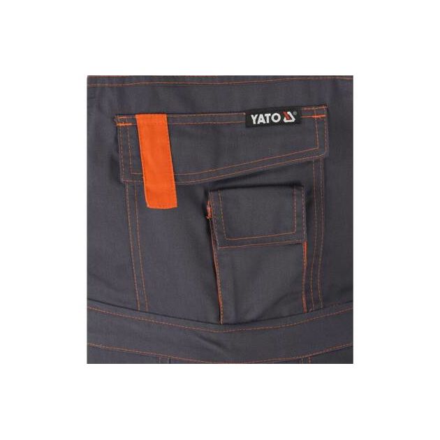 Полукомбинезон рабочий YATO XXXL, 65% полиэстер, 35% хлопок, фото , изображение 9 | SNABZHENIE.com.ua Полукомбинезон рабочий YATO XXXL, 65% полиэстер, 35% хлопок, фото , изображение 9 | SNABZHENIE.com.ua