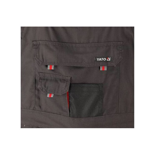 Полукомбинезон рабочий YATO, L/XL, 65% полиэстер, 35% хлопок, фото , изображение 9 | SNABZHENIE.com.ua Полукомбинезон рабочий YATO, L/XL, 65% полиэстер, 35% хлопок, фото , изображение 9 | SNABZHENIE.com.ua