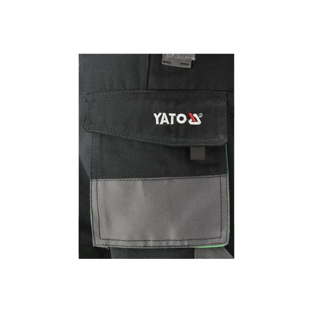 Рабочие брюки YATO, размер M, 100% хлопок (YT-80165), фото , изображение 11 | SNABZHENIE.com.ua