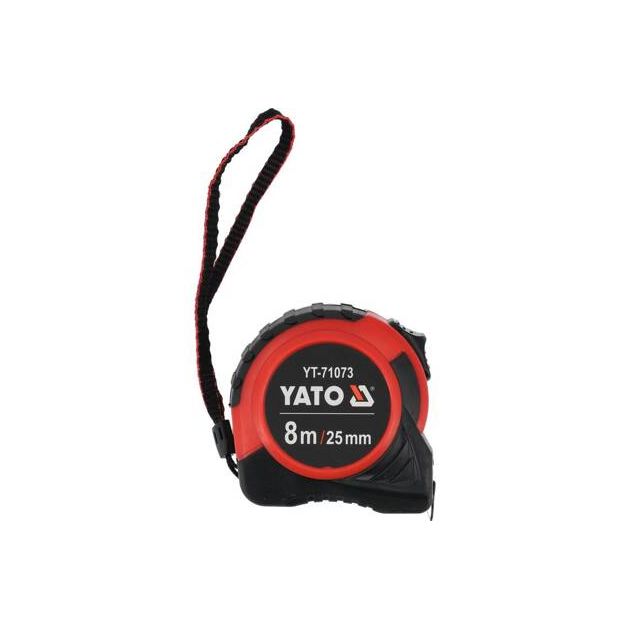 Рулетка YATO 8 м x 25 мм, стальная лента, нейлоновое покрытие, фото , изображение 3 | SNABZHENIE.com.ua Рулетка YATO 8 м x 25 мм, стальная лента, нейлоновое покрытие, фото , изображение 3 | SNABZHENIE.com.ua