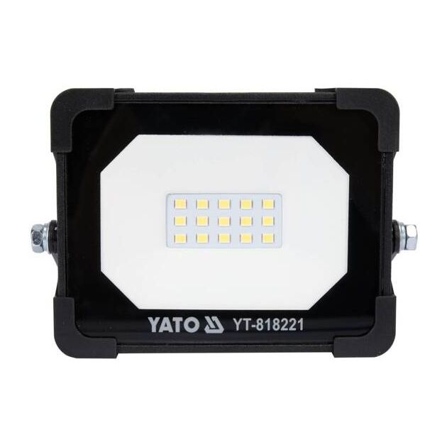 Прожектор YATO 10 Вт, 950 Лм, 15 SMD-діодів, 230 В, 115x98x32 мм, фото , изображение 3 | SNABZHENIE.com.ua