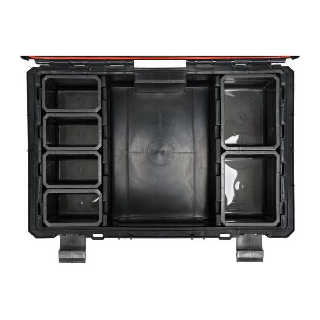 Модульный ящик для инструментов YATO YT-09166, 585x385x190 мм, пластик, фото , изображение 7 | SNABZHENIE.com.ua Модульный ящик для инструментов YATO YT-09166, 585x385x190 мм, пластик, фото , изображение 7 | SNABZHENIE.com.ua