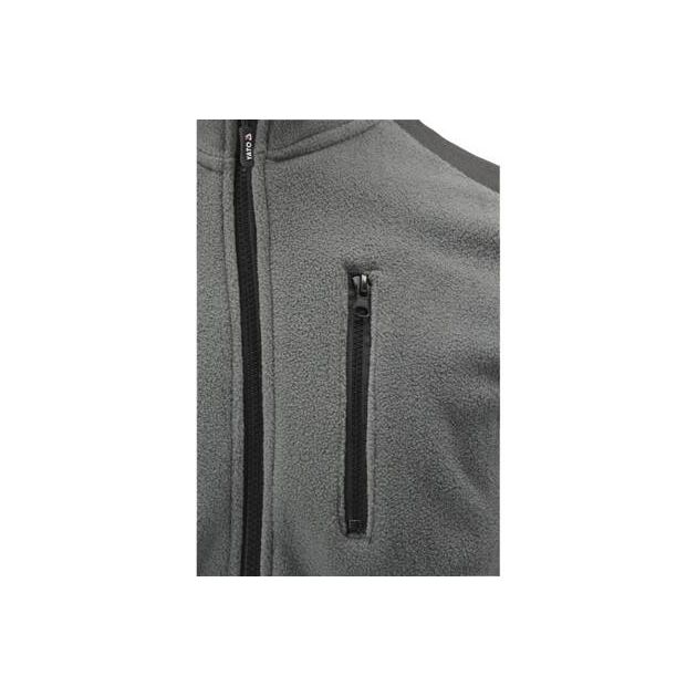 Куртка рабочая YATO XXXL из флиса, серая, 3 кармана, 100% полиэстер, фото , изображение 9 | SNABZHENIE.com.ua