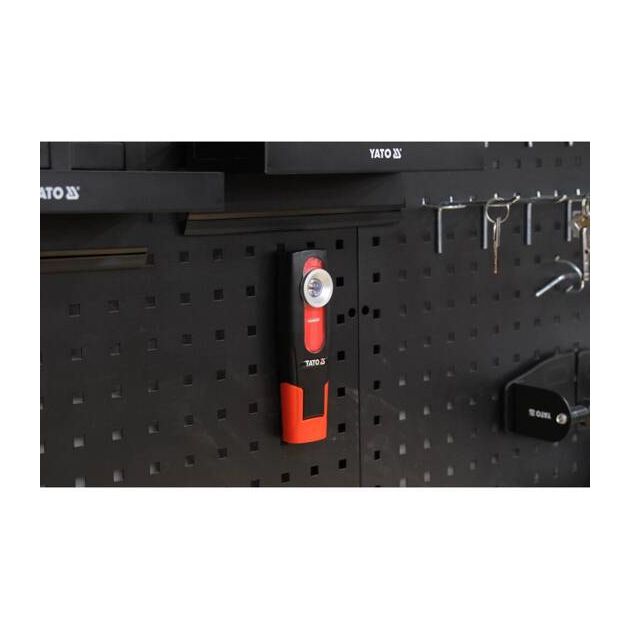 Переносной диодный фонарь YATO; Li-Ion аккумулятор 3,7 В 2600 mAH, 5 Вт, фото , изображение 13 | SNABZHENIE.com.ua