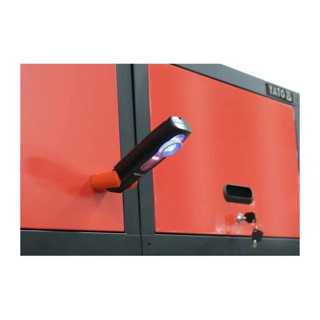 Переносной диодный фонарь YATO; Li-Ion аккумулятор 3,7 В 2600 mAH, 5 Вт, фото , изображение 14 | SNABZHENIE.com.ua