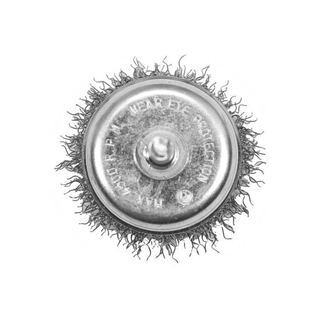 Щетка зачистная чашка YATO 50 мм, нержавеющая сталь, 6 мм, 4500 об/мин, фото , изображение 3 | SNABZHENIE.com.ua