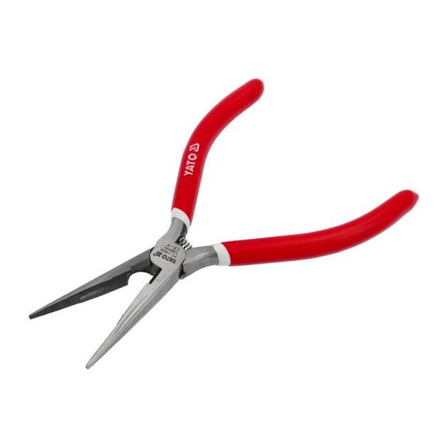 Тонкогубцы прямые YATO 150 мм, 6" (YT-1956), фото , изображение 3 | SNABZHENIE.com.ua Тонкогубцы прямые YATO 150 мм, 6" (YT-1956), фото , изображение 3 | SNABZHENIE.com.ua