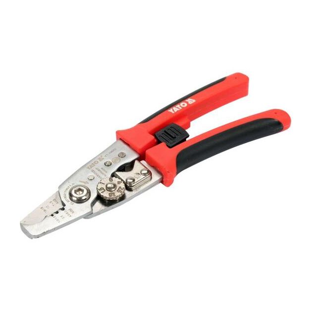 Кліщі для обрізання ізоляції провідників YATO Ø≤ 10,5 мм, L= 200 мм, фото , изображение 2 | SNABZHENIE.com.ua