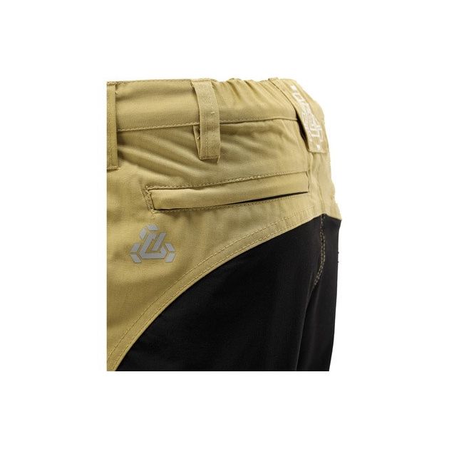 Штаны рабочие 4-WAY стрейч SERWAL хакі-чёрные YATO, р. L, 11 карманов, фото , изображение 6 | SNABZHENIE.com.ua