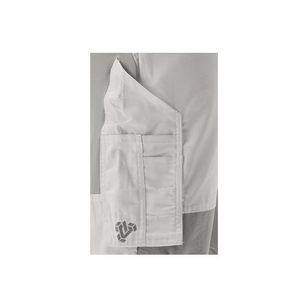 Штани робочі YATO 4-WAY стреч, біло-сірі, ріст 186-196 см, 3XL, фото , изображение 9 | SNABZHENIE.com.ua