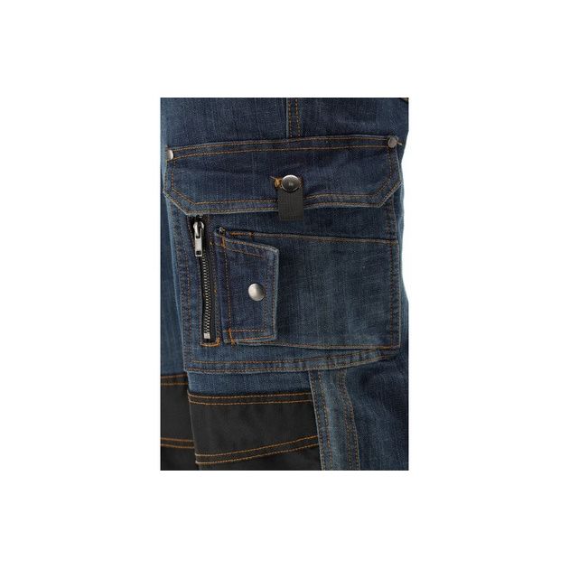 Рабочие джинсы стрейч MARA YATO 2XL, 100-104 см, рост 182-188 см, 10 карманов, фото , изображение 5 | SNABZHENIE.com.ua