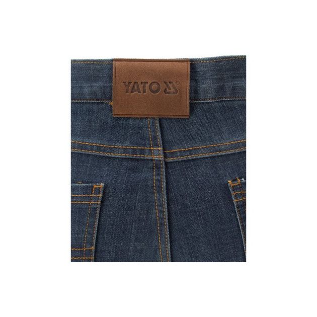 Рабочие джинсы стрейч MARA YATO 2XL, 100-104 см, рост 182-188 см, 10 карманов, фото , изображение 8 | SNABZHENIE.com.ua