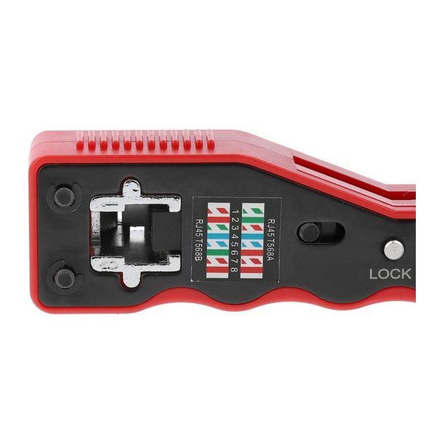 Клещи для обжима и зачистки кабелей YATO RJ45, 135 мм, фото , изображение 5 | SNABZHENIE.com.ua