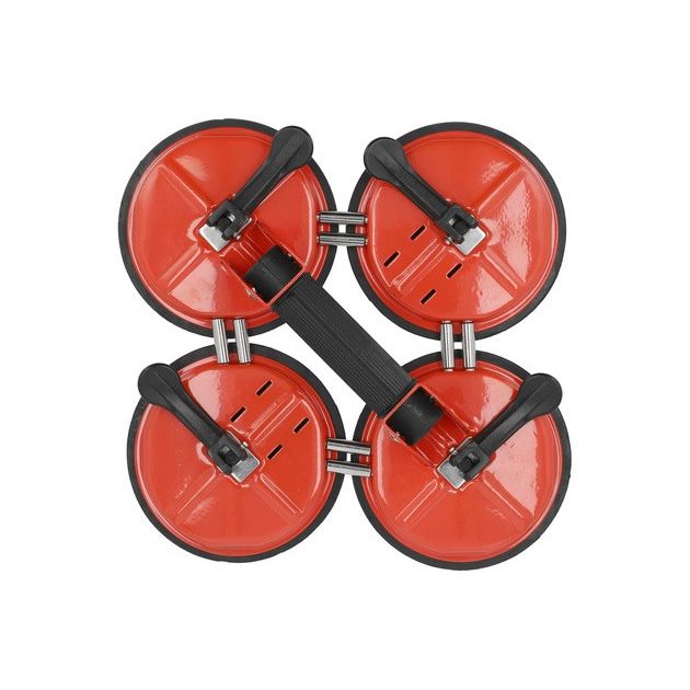 Вакуумна присоска YATO: 4 чашки Ø= 150 мм, m= 300 кг, фото , зображення 2 | SNABZHENIE.com.ua