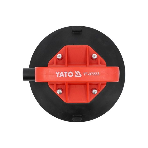 Вакуумная присоска с насосом YATO: чашка Ø=150 мм, m=60 кг, силиконовая, фото , изображение 2 | SNABZHENIE.com.ua