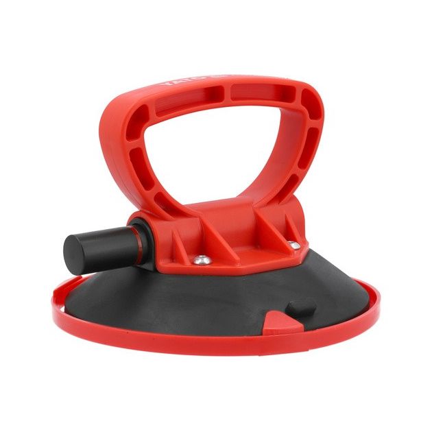 Вакуумная присоска с насосом YATO: чашка Ø=150 мм, m=60 кг, силиконовая, фото , изображение 4 | SNABZHENIE.com.ua