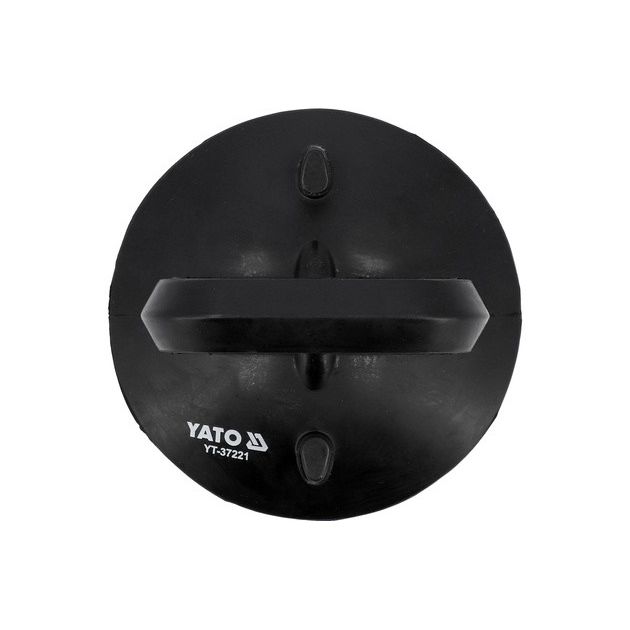 Присоска вакуумна одинарна YATO: чашка Ø= 125 мм, m= 5 кг, силіконова, фото , зображення 3 | SNABZHENIE.com.ua