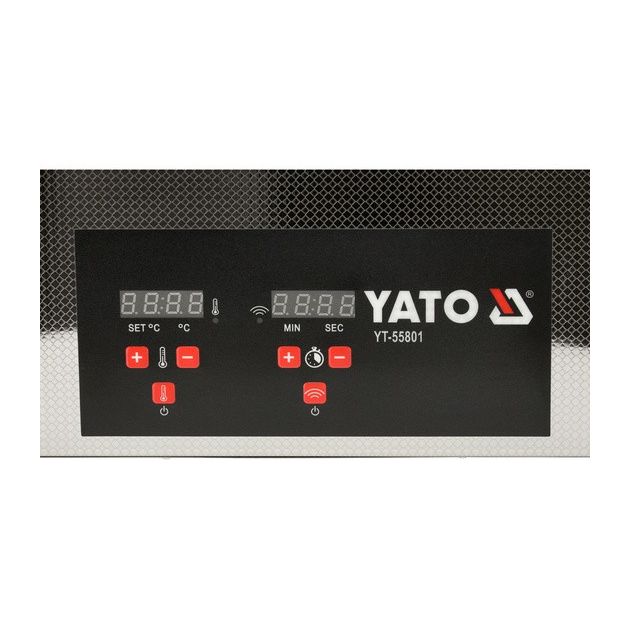 Ультразвукова мийка YATO 50x33x29 см, 22 л, 480 Вт, 230 В, 0-80ºС, фото , изображение 10 | SNABZHENIE.com.ua