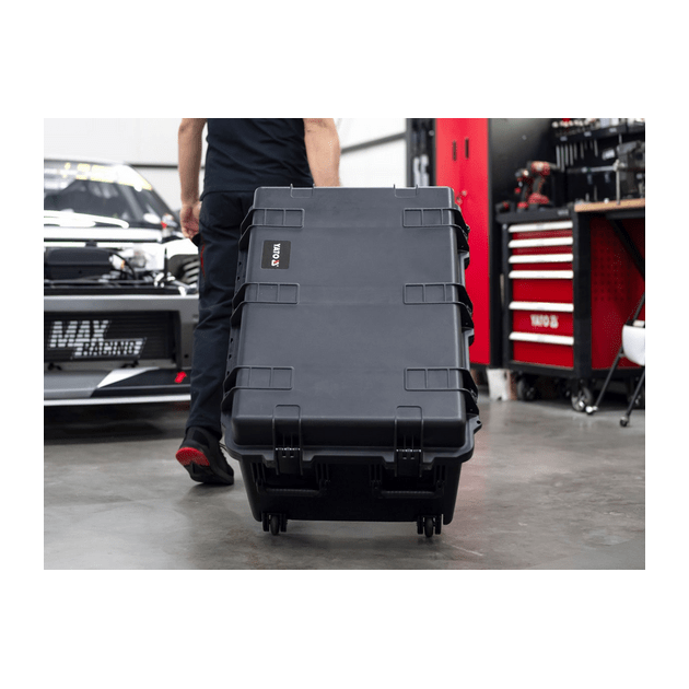 Ящик YATO герметичный для инструментов 2 колеса, 845x620x490 мм, фото , изображение 6 | SNABZHENIE.com.ua