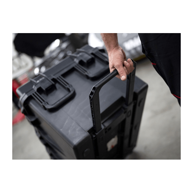 Ящик YATO герметичный для инструментов 2 колеса, 845x620x490 мм, фото , изображение 7 | SNABZHENIE.com.ua