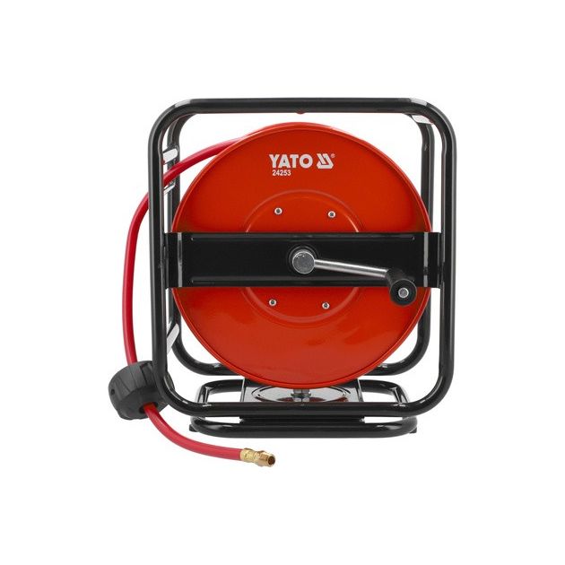 Шланг ПВХ YATO на котушці 1/4", Ø8мм, 30м, тиск 20Bar, фото , изображение 2 | SNABZHENIE.com.ua