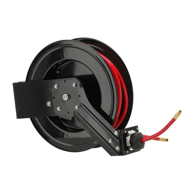 Шланг пневматический ПВХ на катушке YATO, 1/4", 20м, 20Bar, фото , изображение 2 | SNABZHENIE.com.ua