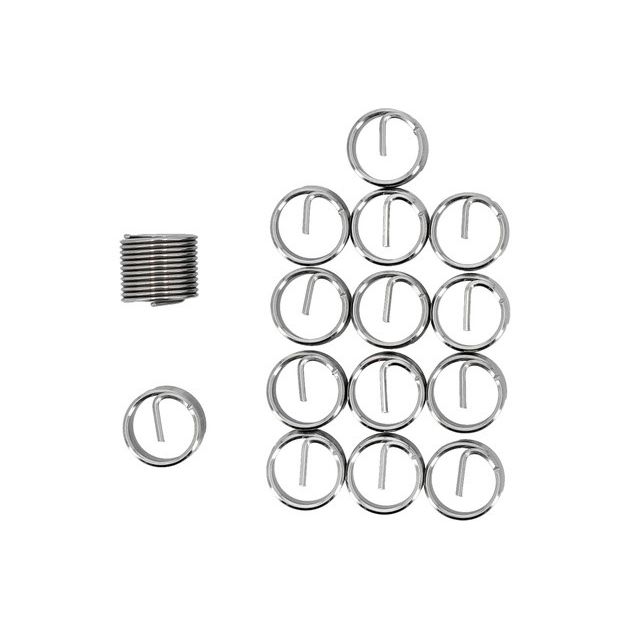 Вставки для ремонта резьбы YATO М10 х 1.00 х 15 мм, 15 шт., фото , изображение 2 | SNABZHENIE.com.ua