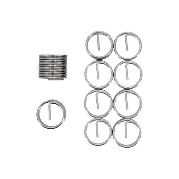 Вставки для ремонта резьбы YATO М14 х 1.25 х 21 мм, 10 шт., фото , изображение 2 | SNABZHENIE.com.ua