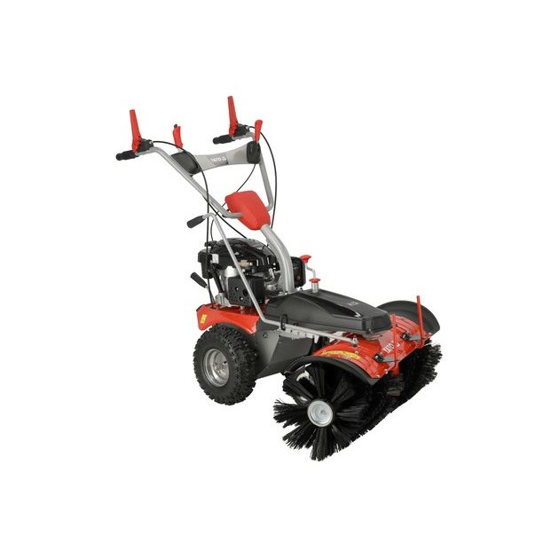 Бензинова підмітальна машина YATO: двигун- 3,5 кВт, зона підмітання- 1 м, швидкість- 0,7- 1,2 м/с, фото , зображення 2 | SNABZHENIE.com.ua