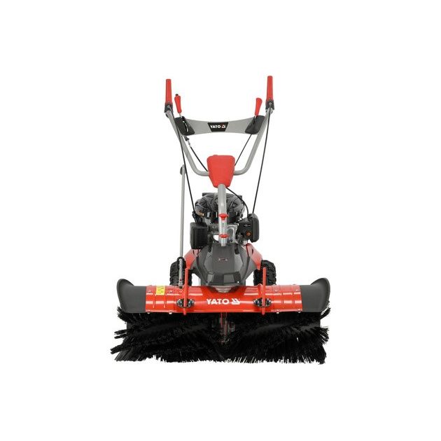 Бензинова підмітальна машина YATO: двигун- 3,5 кВт, зона підмітання- 1 м, швидкість- 0,7- 1,2 м/с, фото , зображення 8 | SNABZHENIE.com.ua