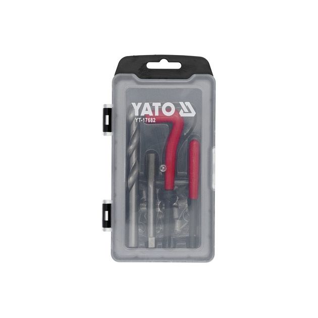 Инструменты и вставки для ремонта резьбы YATO М10 х 1.00 мм, 30 шт., фото , изображение 2 | SNABZHENIE.com.ua