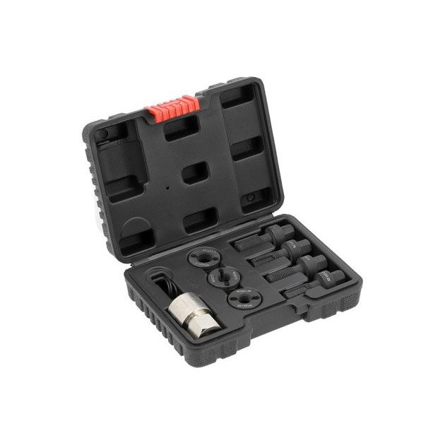 Оборудование для ремонта резьбы колесных болтов YATO М12, М14, 8 элем., фото , изображение 2 | SNABZHENIE.com.ua