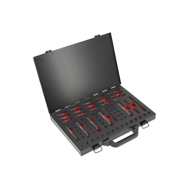 Набор для ремонта резьбы свечей YATO M8-M12 мм, 68 элементов YT-17711, фото , изображение 2 | SNABZHENIE.com.ua