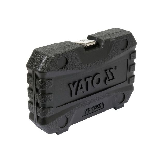 Набор ударных головок YATO 1/2", M10-M27 мм, 11 предметов с удлинителем, фото , изображение 3 | SNABZHENIE.com.ua