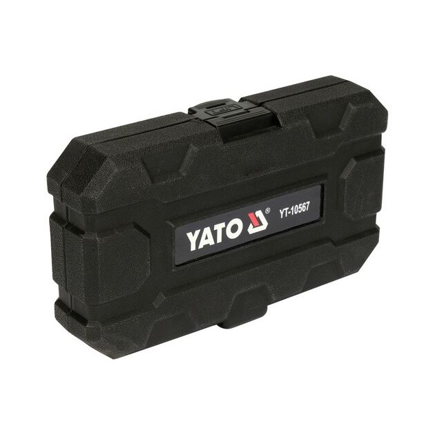Подовжувачі YATO 1/2", L=200 мм, 100-150 Nm, 5 шт., фото , изображение 3 | SNABZHENIE.com.ua