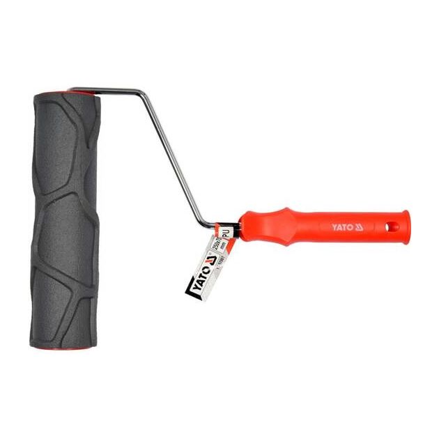 Декоративний валик YATO: Ø= 60 мм l= 235 мм. для узорів в штукатурці, поліуретановий., фото , зображення 2 | SNABZHENIE.com.ua