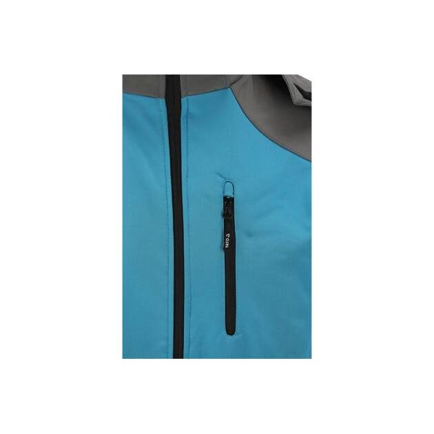 Куртка рабочая SOFTSHELL YATO XL, сине-серая, 3 кармана, фото , изображение 9 | SNABZHENIE.com.ua