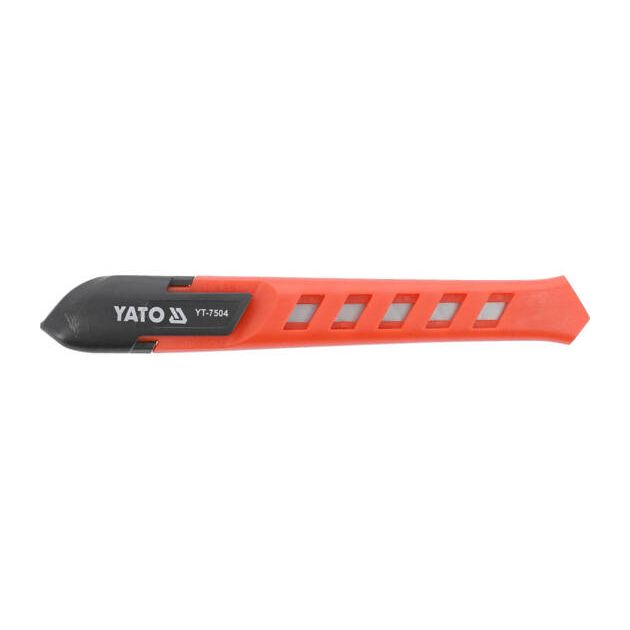 Нож сегментный 9 мм YATO (YT-7504), фото , изображение 3 | SNABZHENIE.com.ua Нож сегментный 9 мм YATO (YT-7504), фото , изображение 3 | SNABZHENIE.com.ua